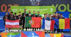 Sub15 portugueses arrebatam o ouro no Europeu de Ténis de Mesa