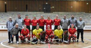 As hoquistas portuguesas têm um ponto em dois jogos do Europeu