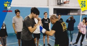 Real SC divulga Kickboxing e Muay Thai na Escola Miguel Torga