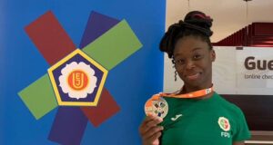 A judoca Fábia Conceição ganhou a Prata no Europeu de Praga