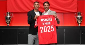 Di Maria falha jogo com Casa Pia devido a lesão num tornozelo
