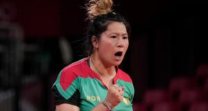 Jieni diz “Shao” ao Torneio Olímpico de Ténis de Mesa Torneio Olímpico