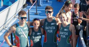 Estafeta mista fecha na 5.ª posição e com Diploma