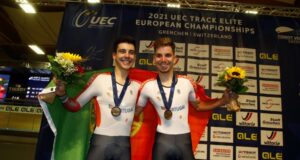 Iúri Leitão e Rui Oliveira conquistam ouro no ciclismo