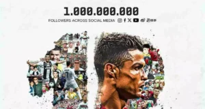 CR7 chega ao bilião de seguidores