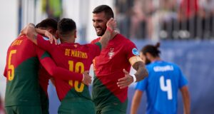 Portugal campeão da Europa de futebol de praia