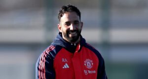 Rúben Amorim atento a Carreras e Tomás Araújo