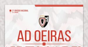 AD Oeiras vence Entroncamento e salta para 7.º lugar