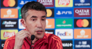 Bruno Lage: «Eliminatória será decidida no Estádio da Luz»