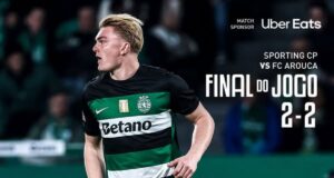 Sporting cede dois pontos na receção ao Arouca