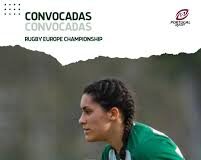Inês Barbosa (Belas Rugby Club) no quinze das quinas frente ao Brasil