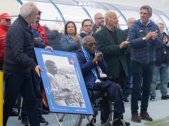“Sir” Vicente Lucas homenageado no Restelo