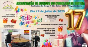 Associação de Surdos do Concelho de Sintra festeja 17.º aniversário no dia 12 de julho