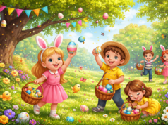 Programação de atividades para famílias e crianças no Domingo de Páscoa em Sintra