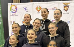 Micro Teamgym: SO Tuna de Sintra consegue 3º lugar em Iniciados Femininos