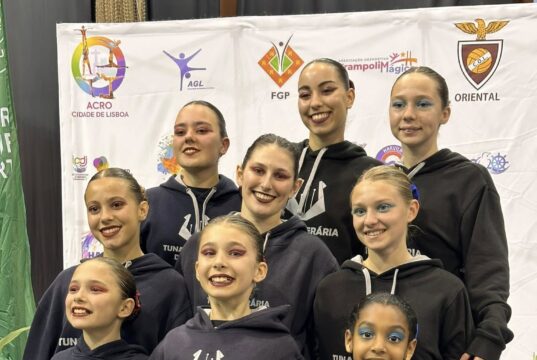 Micro Teamgym: SO Tuna de Sintra consegue 3º lugar em Iniciados Femininos