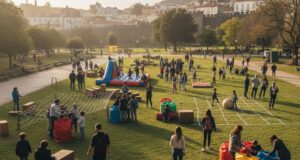 Desafio em Sintra: Jogo gigante põe famílias à prova