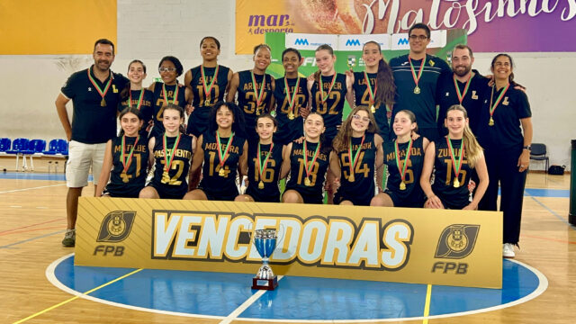 Equipa Feminina Sub14 do CRCQ Lombos