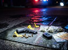 Detido pelo crime de desobediência, detenção de arma proibida e tráfico de estupefacientes