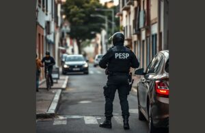 PSP imobiliza suspeito após combate físico violento na Amadora
