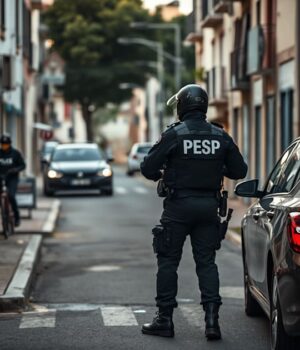 PSP imobiliza suspeito após combate físico violento na Amadora