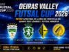 Oeiras Valley Futsal Cup 2026 anima Porto Salvo a 22 e 23 de Agosto