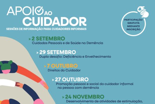 Amadora promove ciclo de workshops gratuitos para reforçar literacia em saúde e apoio aos cuidadores