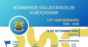 Bombeiros de Almoçageme celebram 131 anos e anunciam Dia Municipal do Bombeiro em 2027