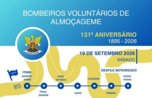 Bombeiros de Almoçageme celebram 131 anos e anunciam Dia Municipal do Bombeiro em 2027