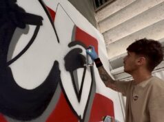Arte urbana leva a história da AD Oeiras para as paredes do pavilhão