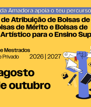 Amadora abre candidaturas a bolsas de estudo, mérito e mestrado artístico