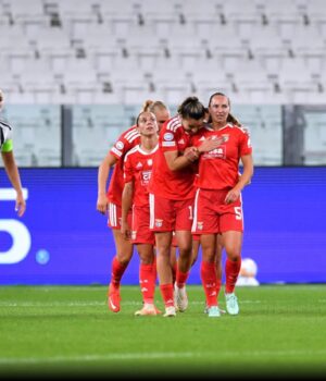 Liga dos Campeões Feminina: Benfica vence Juventus e lidera a classificação geral