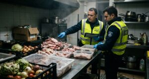 PSP encerra restaurante e apreende 100 kg de comida por riscos para a saúde pública em Sintra