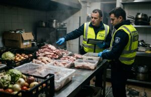 PSP encerra restaurante e apreende 100 kg de comida por riscos para a saúde pública em Sintra