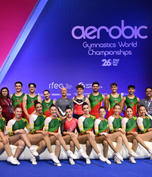 Portugal compete em todas as categorias no Mundial de Ginástica Aeróbica em Pamplona
