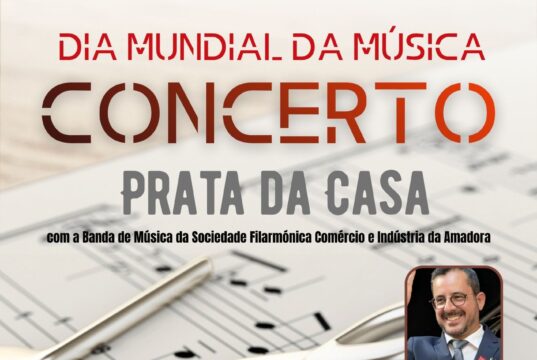 Banda da SFCIA celebra Dia Mundial da Música com concerto no Cineteatro D. João V
