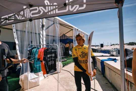 Francisco Ordonhas, de Cascais, leva Portugal ao Quiksilver Surf Festival em Hossegor