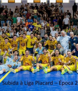 União e Progresso da Venda Nova homenageada pela subida à Liga Placard