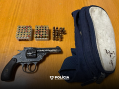 Homem detido na Amadora com arma de fogo e 67 munições