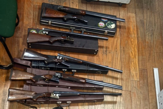 PSP apreende 12 armas de fogo por licenças caducadas em Algueirão-Mem Martins
